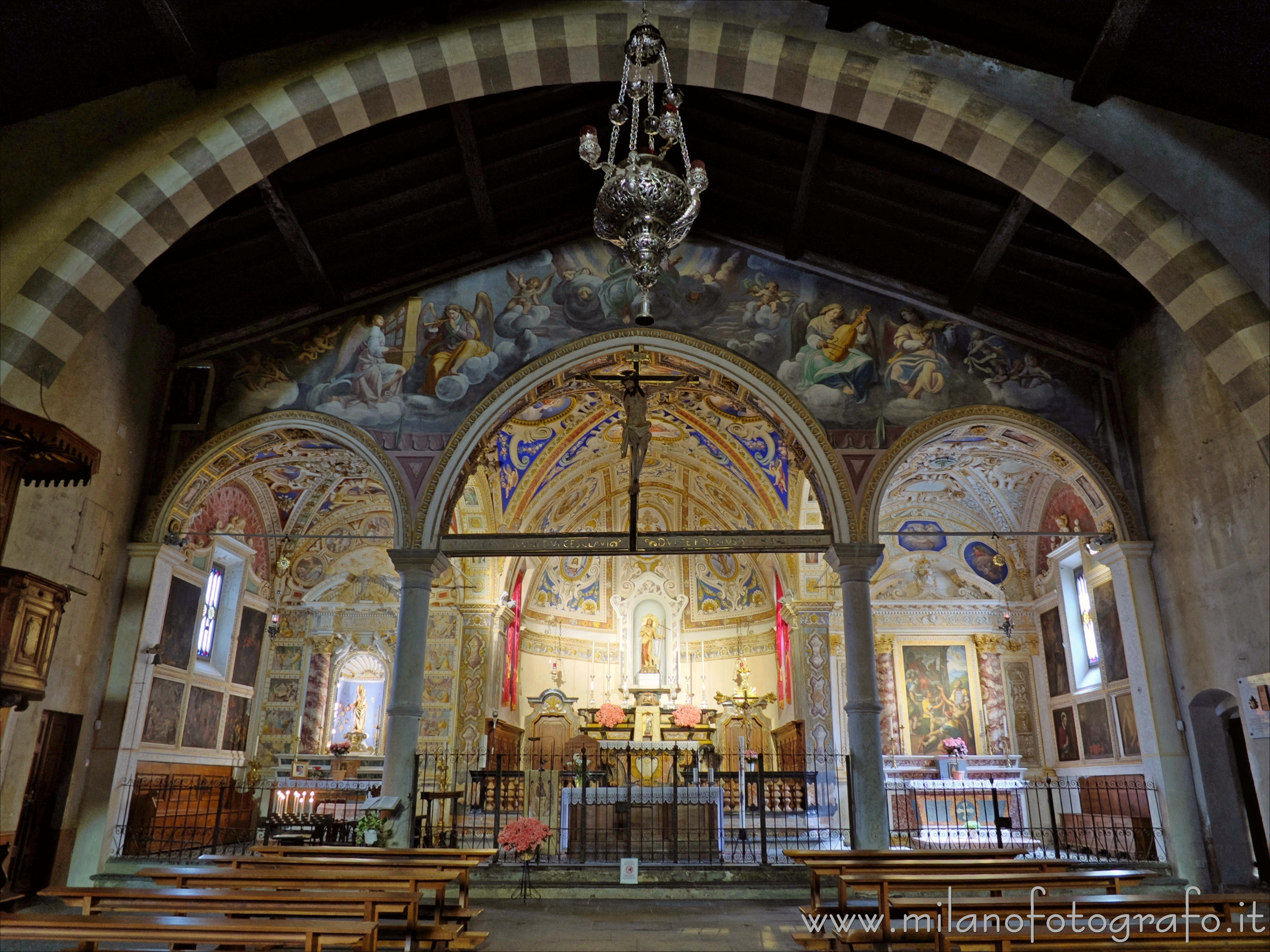 Torno (Como, Italy) - Presbytery of the Church of Saint John the Baptist